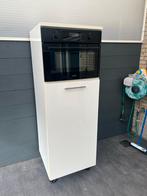 Keukenkast voor inbouw koelkast met Zanussi oven, Ophalen, Minder dan 50 cm, Gebruikt, Wit