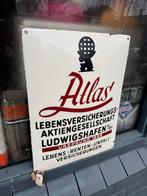 Atlas emaille reclamebord, Antiek en Kunst, Antiek | Emaille, Ophalen of Verzenden