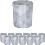 Theelichthouder, Overige materialen, Ophalen of Verzenden, Zo goed als nieuw, Grijs