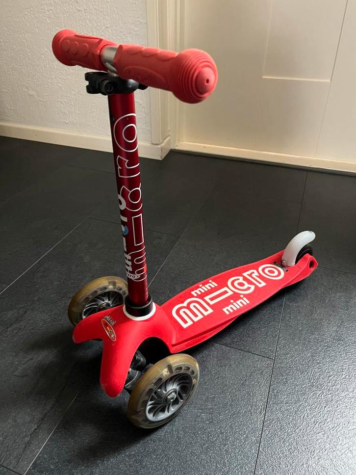 Micro Step Mini - Rood, Kinderen en Baby's, Speelgoed | Buiten | Voertuigen en Loopfietsen, Gebruikt, Overige typen, Ophalen of Verzenden