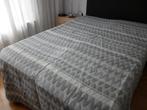 sprei 250x270 blauw/wit, Gebruikt, Blauw, Overige typen, Tweepersoons