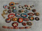 Micro Mosaik Camee Broches Armband Collectie Mozaïek, Ophalen of Verzenden, Overige materialen, Armband