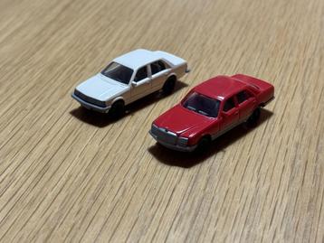 Fleischmann - Modelauto's (Opel & Mercedes) beschikbaar voor biedingen