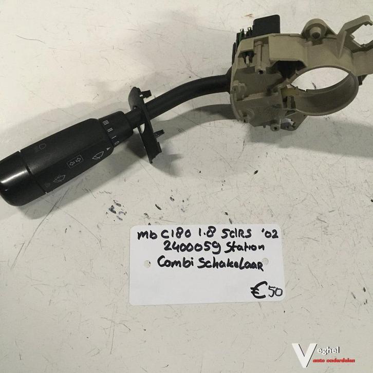 Mercedes C180 1.8 Station 2002   Richting ruitenwisser combi, Auto-onderdelen, Dashboard en Schakelaars, Gebruikt, Ophalen of Verzenden