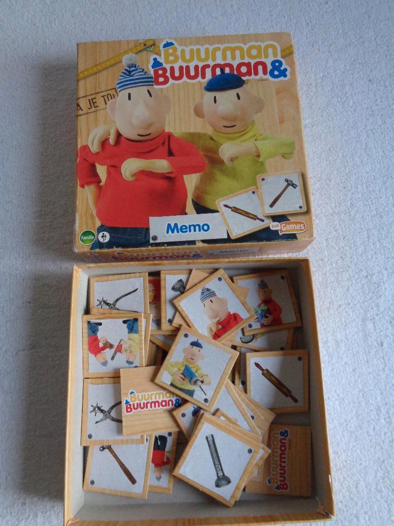 Buurman&Buurman  Memo, Kinderen en Baby's, Speelgoed | Kinderpuzzels, Ophalen of Verzenden, 10 tot 50 stukjes, Gebruikt, 2 tot 4 jaar