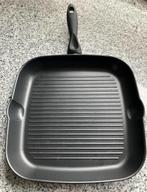 Nieuwe zwarte TGFF grillpan, Huis en Inrichting, Keuken | Potten en Pannen, Ophalen of Verzenden, Nieuw, Aluminium, Koekenpan of Braadpan