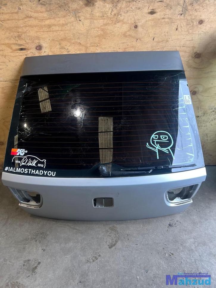 SEAT LEON GRIJS ZILVER LS7N Achterklep achterdeur, Auto-onderdelen, Carrosserie en Plaatwerk, Achterklep, Seat, Achter, Gebruikt