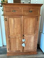 Computerkast Teakhout te koop, Huis en Inrichting, Kasten | Computermeubels, Ophalen, Zo goed als nieuw, 120 tot 170 cm, 40 tot 80 cm