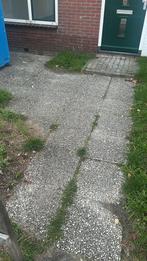 Gratis 50 Grindtegels 50x50cm, Ophalen, Gebruikt, 5 tot 10 m², Beton