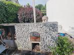 pizzaoven met stenen wand, Tuin en Terras, Pizzaovens, Ophalen, Gebruikt
