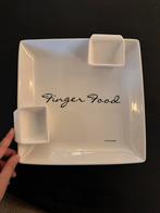 Schaal Rivièra Maison “finger food”, Huis en Inrichting, Ophalen of Verzenden, Glas, Overige stijlen, Schaal of Schalen