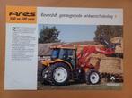Folder Renault Ares 500 en 600 serie, Ophalen of Verzenden, Gelezen, Tractor en Landbouw