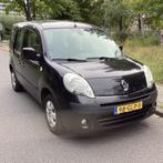 Renault Kangoo 1.6 16V 78KW Family 2008 Zwart, 1373 kg, 74 €/maand, 4 cilinders, Alcantara
