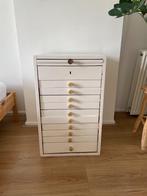 Antiek ladekastje, wit, gratis op te halen, Ophalen, Minder dan 50 cm, Gebruikt, 5 laden of meer