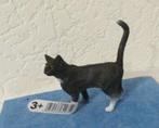 Schleich 17068 zwarte kat, dierfiguur met vaantje, Verzenden, Zo goed als nieuw, Hond of Kat, Beeldje of Figuurtje