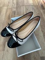 Ballerina’s zwart beige, Beige, Nieuw, Ballerina's, Ophalen of Verzenden