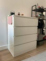 IKEA MALM (4 lades), Huis en Inrichting, Kasten | Ladekasten, Ophalen, 50 tot 100 cm, Zo goed als nieuw, Minder dan 100 cm