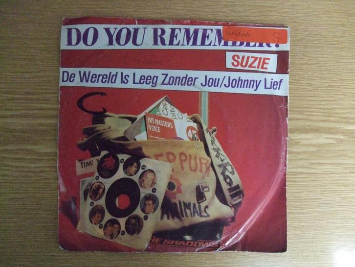 SUZIE    DE WERELD IS LEEG ZONDER JOU / JOHNNY LIEF, Cd's en Dvd's, Vinyl Singles, Zo goed als nieuw, Single, Nederlandstalig