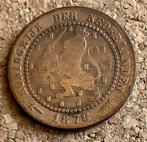 Munt - Nederland 1 Cent 1878, Ophalen of Verzenden, Koning Willem III, 1 cent, Losse munt