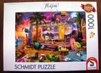 Caravan aan Zee - Schmidt Puzzel - 1000 st, Ophalen of Verzenden, 500 t/m 1500 stukjes, Zo goed als nieuw, Legpuzzel