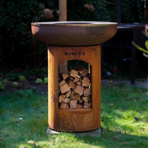 Bonfeu BonBiza Open BBQ NU MET GRATIS HOUT!, Tuin en Terras, Houtskoolbarbecues, Nieuw, Met accessoires, Verzenden