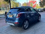 Opel Mokka X 1.4 Turbo Innovation Automaat Leer Navi Camera, Auto's, Opel, Gebruikt, Euro 6, Blauw, Leder