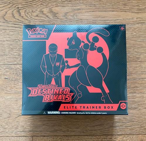 Pokémon TCG - Destined Rivals Elite Trainer Box ETB *SEALED*, Hobby en Vrije tijd, Verzamelkaartspellen | Pokémon, Nieuw, Foil