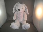 Evora Kruidvat bambino konijn 60 cm grijs harig en velours, Kinderen en Baby's, Ophalen of Verzenden, Nieuw, Konijn