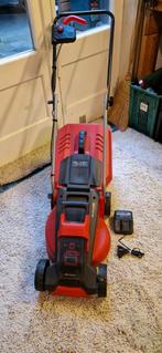 Einhell accu grasmaaier, Tuin en Terras, Grasmaaiers, Ophalen, Cirkelmaaier, Opvangzak, Accu-grasmaaier