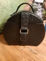 Vintage sieradendoos, Gebruikt, Softcase, Zwart, Ophalen of Verzenden