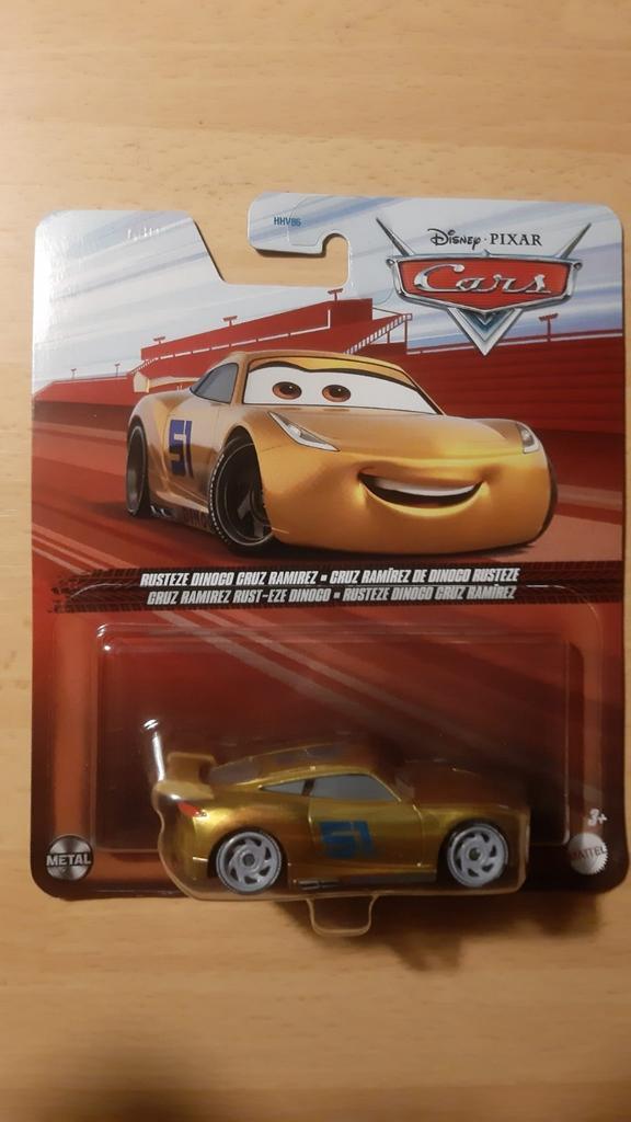 Disney cars on the road, rusteze dinoco Cruz ramirez, Kinderen en Baby's, Speelgoed | Speelgoedvoertuigen, Ophalen of Verzenden