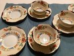 5 Oxford kop en schotels en 4 extra bordjes, vintage servies, Antiek en Kunst, Ophalen of Verzenden