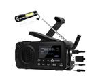 Noodradio DAB+ - Opwindbaar - Baterijen - Zonnepaneel