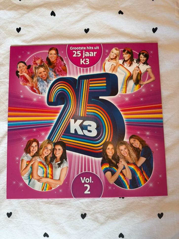 K3 – Grootste Hits Uit 25 Jaar Vol. 2 25th Anniversary, Cd's en Dvd's, Vinyl | Pop, Zo goed als nieuw, 2000 tot heden, 12 inch