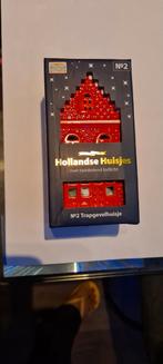 Holland huisjes met twinkelende ledlicht no 2 trapgevel huis, Albert Heijn, Ophalen of Verzenden