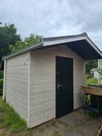 Zeer robuust Berging tuinhuis schuur, Tuin en Terras, Tuinhuizen, Ophalen, Zo goed als nieuw, Hout, 200 tot 400 cm