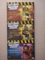 3 x Puzzle Adventures - Escape Room The Game, Ophalen, Minder dan 500 stukjes, Gebruikt, Legpuzzel