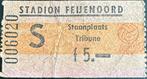 Ticket 80-81 Feyenoord - SC Veendam (beker), Overige typen, Ophalen of Verzenden, Feyenoord