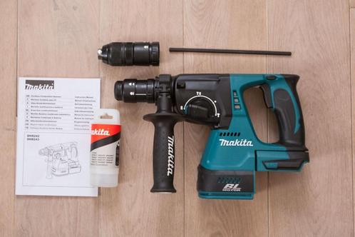 Makita DHR243 18v Li-ion brushless accu boorhamer body, Doe-het-zelf en Verbouw, Gereedschap | Boormachines, Nieuw, Boor- en/of Breekhamer