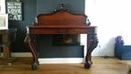 Victoriaans wandmeubel mahonie 1880, Antiek en Kunst, Antiek | Meubels | Tafels, Ophalen