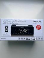 Nieuwe LENCO CR-540BK Wekkerradio, Ophalen of Verzenden, Nieuw