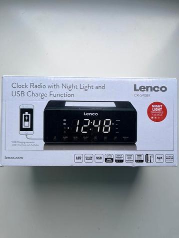 Nieuwe LENCO CR-540BK Wekkerradio beschikbaar voor biedingen