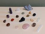 Verzameling met verschillende edelstenen, Verzamelen, Mineralen en Fossielen, Ophalen of Verzenden