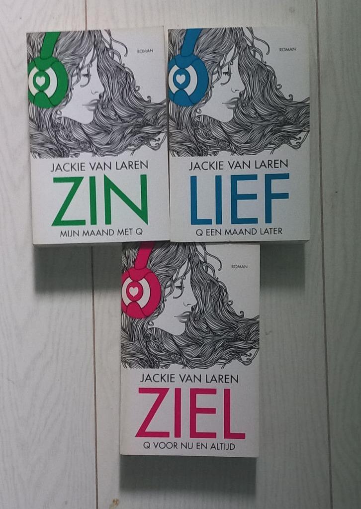 Q serie van Jackie van Laren *nieuw*, Boeken, Romans, Nieuw, Ophalen of Verzenden