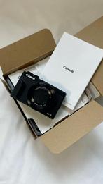 Canon Powershot G7X mark III zwart, Ophalen of Verzenden, Zo goed als nieuw, Canon, 4 t/m 7 keer