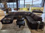 MEGA UITVERKOOP ! Hoekbank U Vorm Waterbestendig Antraciet, Huis en Inrichting, Banken | Bankstellen, Ophalen, Vierpersoons of meer