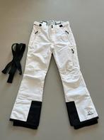 Falcon skibroek unisex wit zwart mt 152, Kinderen en Baby's, Kinderkleding | Maat 152, Ophalen of Verzenden, Gebruikt, Jongen of Meisje