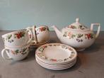 Wedgewood Provence theeservies 12 kop & sch. Suiker en melk, Antiek en Kunst, Ophalen of Verzenden
