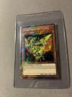 Sacred Phoenix Of Nephthys platinum rare Yu-Gi-Oh 1st ed, Ophalen of Verzenden, Zo goed als nieuw, Losse kaart