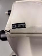 Lingeloo Fauteuil met hocker, Ophalen, Minder dan 75 cm, Leer, Zo goed als nieuw